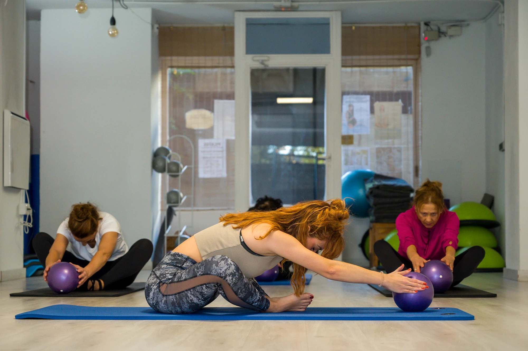 Jóga pilates óra az iS Pilatesben