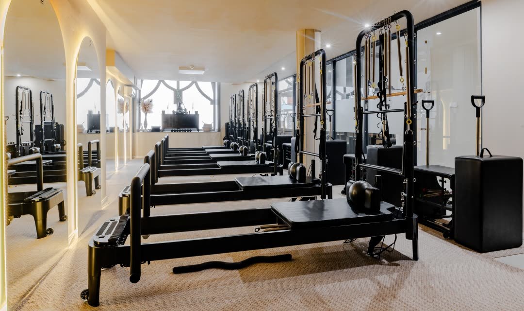 Reformer Pilates gépek az iSPilates Studio belvárosi termében